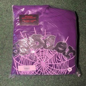 Purple Sp5der Hooide Size XL